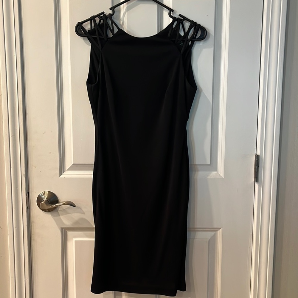 Ralph Lauren Black Sleeveless Dress (2P Petite) — Classic & Elegant